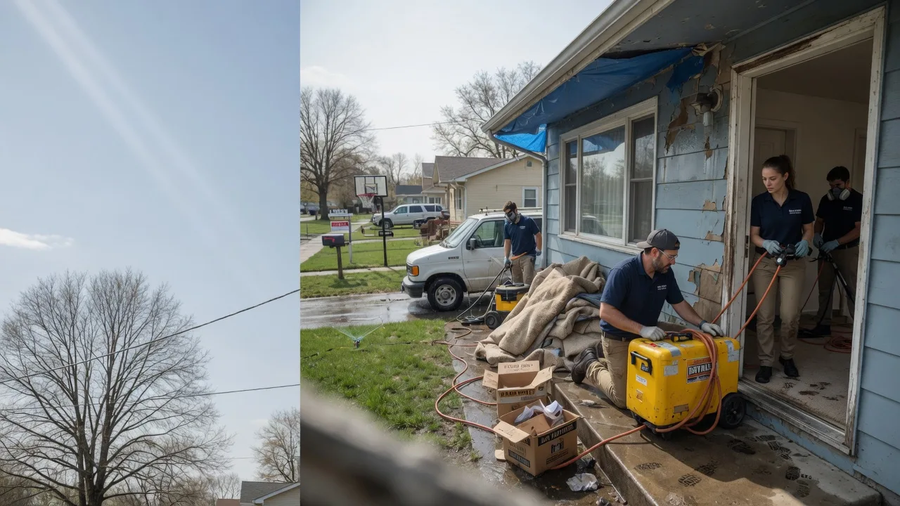 Basement Flood Cleanup in Unionville, IN near me